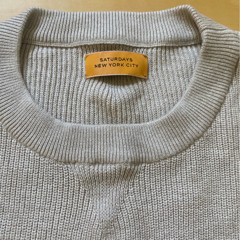 Saturdays New York City crew neck sweater